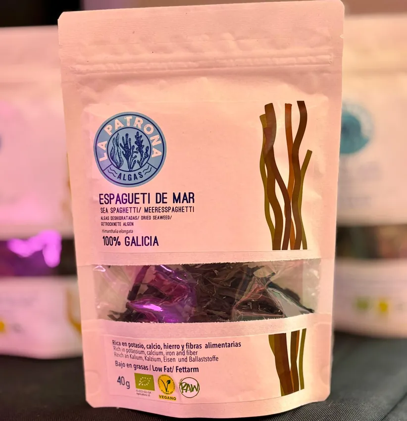 Espagueti de mar deshidratado, 100% Galicia